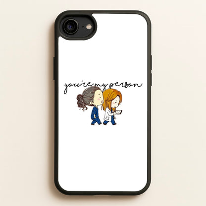 You're My Person Cartoon - Grey's  - Greys Anatomy Phone Case for iPhone 6 / 7 / 8 / SE