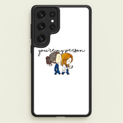 You're My Person Cartoon - Grey's  - Greys Anatomy Phone Case for Galaxy S23 Ultra