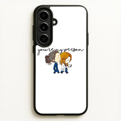 You're My Person Cartoon - Grey's  - Greys Anatomy Phone Case for Galaxy A56