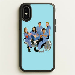 Greys Cast  - Grey's Anatomy Phone Case for iPhone X / XS