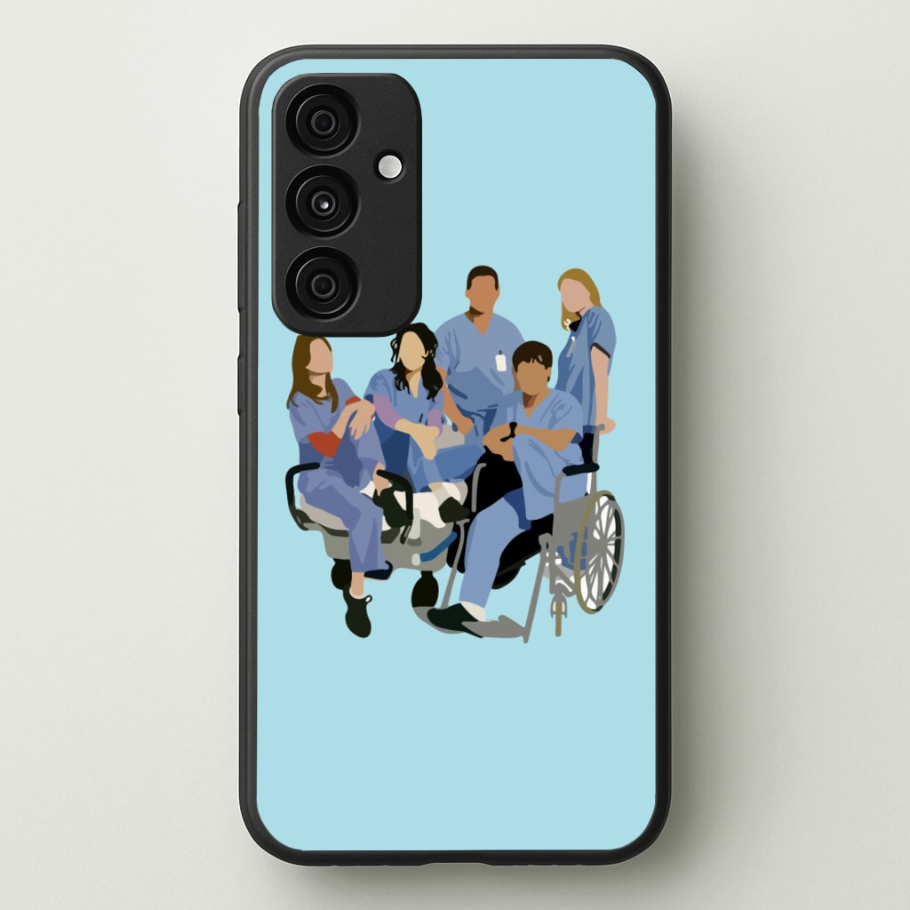 Greys Cast  - Grey's Anatomy Phone Case for Galaxy A35