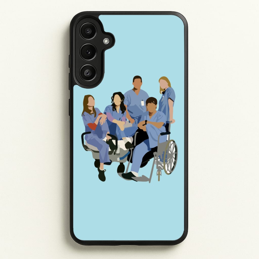 Greys Cast  - Grey's Anatomy Phone Case for Galaxy A34