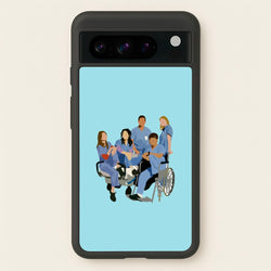 Greys Cast  - Grey's Anatomy Phone Case for Google Pixel 8 Pro