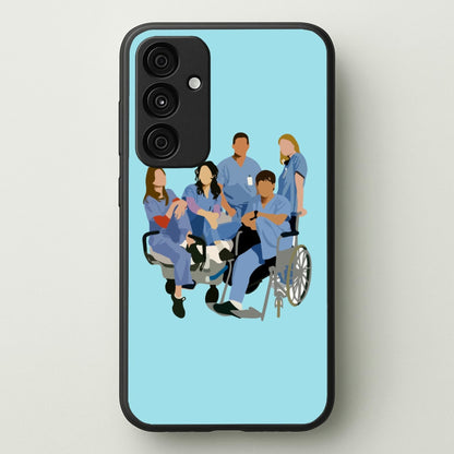 Greys Cast  - Grey's Anatomy Phone Case for Galaxy A55