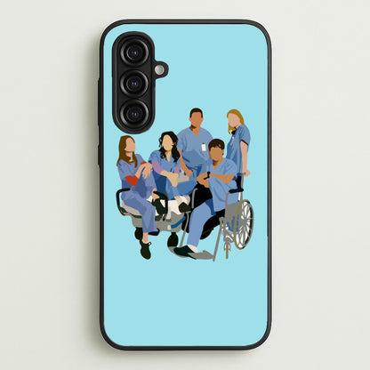 Greys Cast  - Grey's Anatomy Phone Case for Galaxy A16