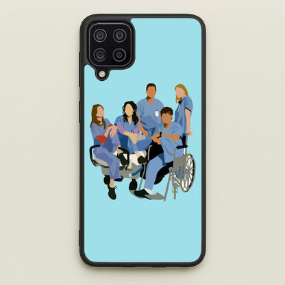 Greys Cast  - Grey's Anatomy Phone Case for Galaxy A12