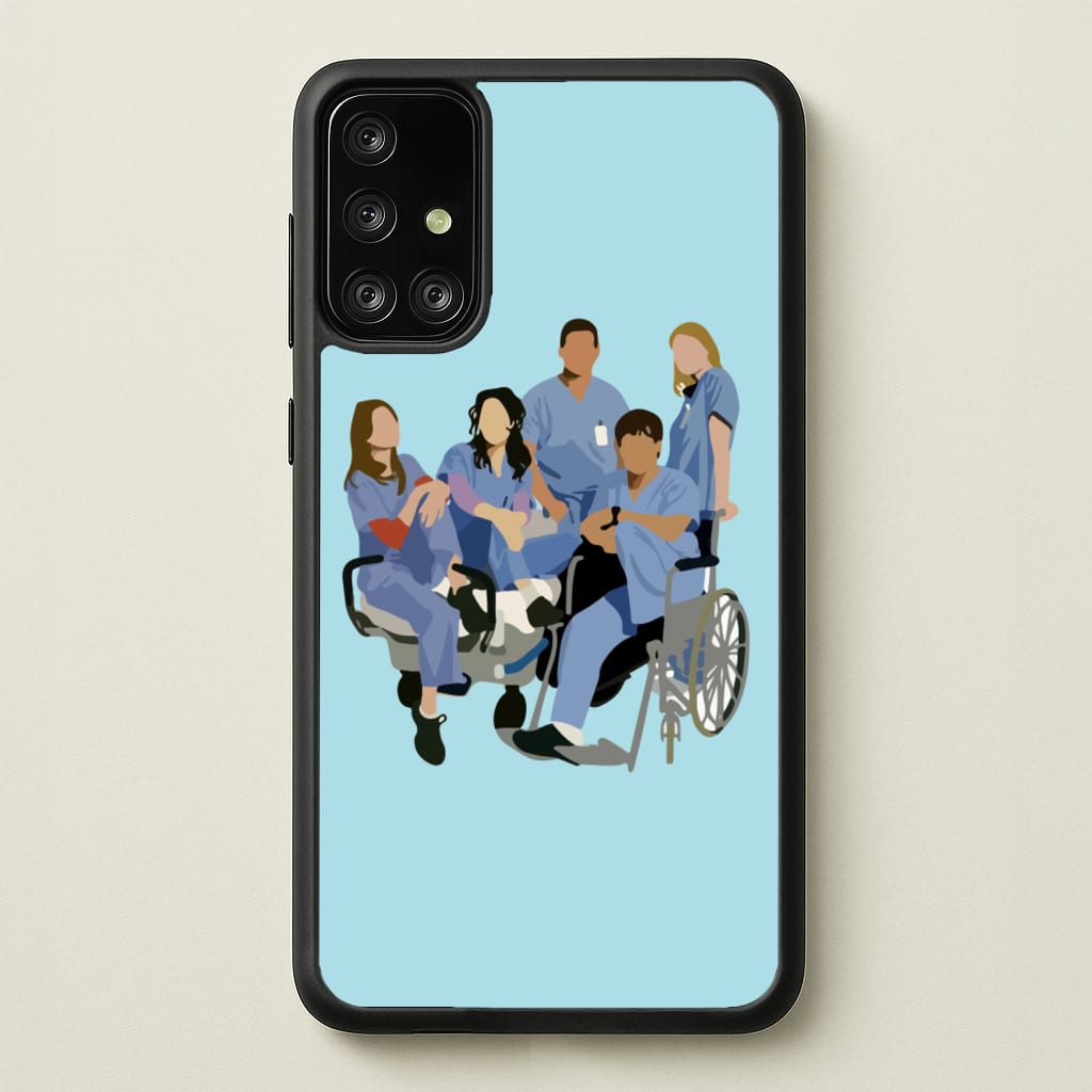 Greys Cast  - Grey's Anatomy Phone Case for Galaxy A71