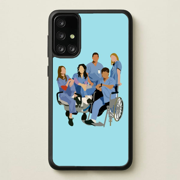 Greys Cast  - Grey's Anatomy Phone Case for Galaxy A71