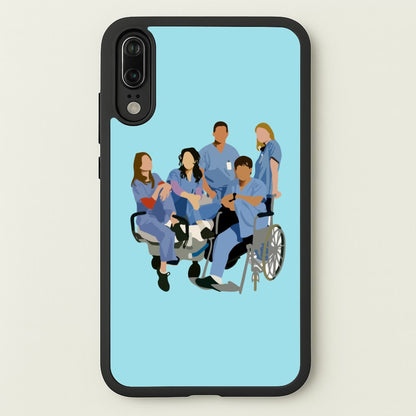 Greys Cast  - Grey's Anatomy Phone Case for Huawei P20