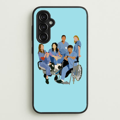 Greys Cast  - Grey's Anatomy Phone Case for Galaxy A14