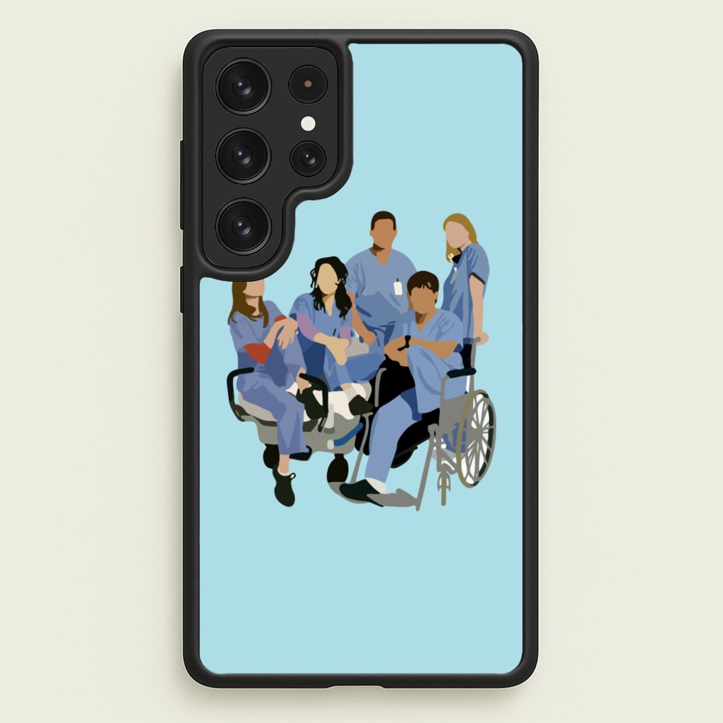Greys Cast  - Grey's Anatomy Phone Case for Galaxy S22 Ultra
