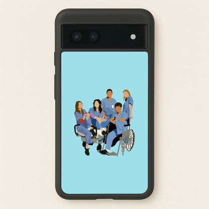 Greys Cast  - Grey's Anatomy Phone Case for Google Pixel 6a