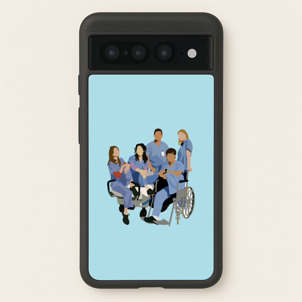 Greys Cast  - Grey's Anatomy Phone Case for Google Pixel 7 Pro