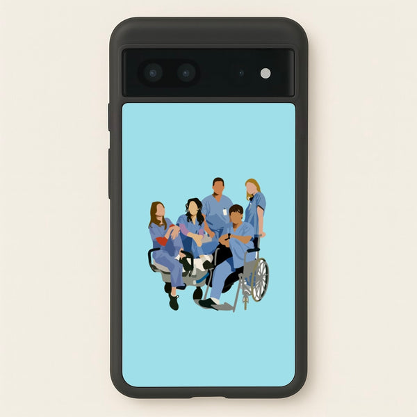 Greys Cast  - Grey's Anatomy Phone Case for Google Pixel 7
