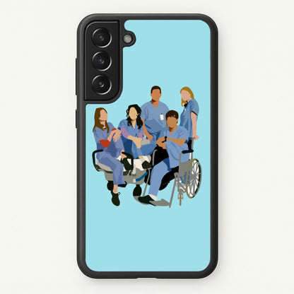 Greys Cast  - Grey's Anatomy Phone Case for Galaxy S21FE