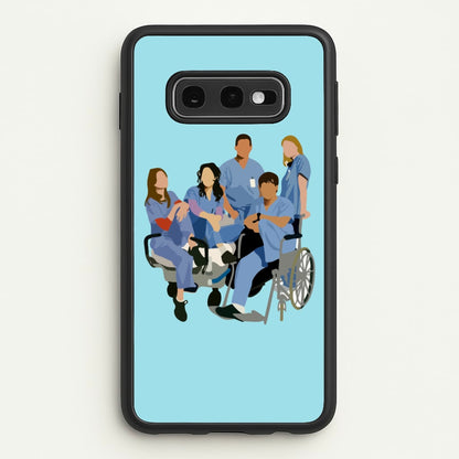 Greys Cast  - Grey's Anatomy Phone Case for Galaxy S10e