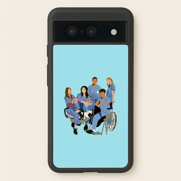 Greys Cast  - Grey's Anatomy Phone Case for Google Pixel 8
