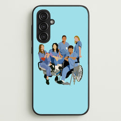 Greys Cast  - Grey's Anatomy Phone Case for Galaxy S23FE