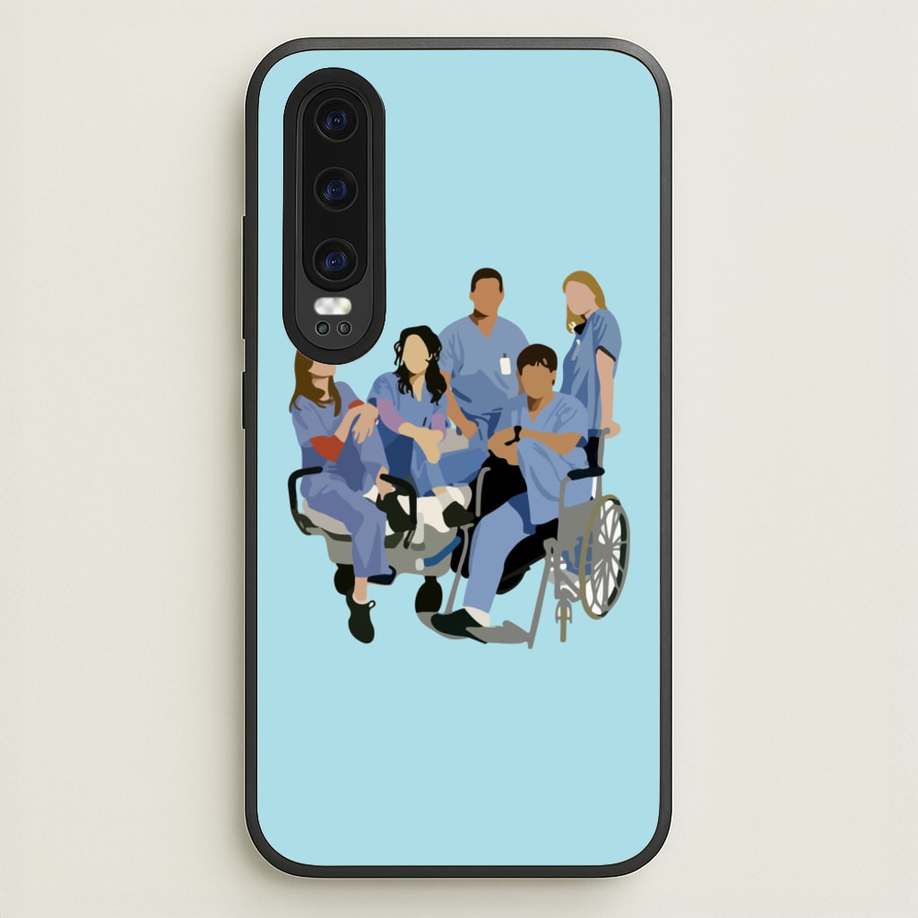 Greys Cast  - Grey's Anatomy Phone Case for Huawei P30