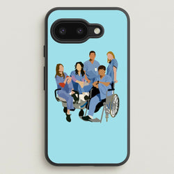 Greys Cast  - Grey's Anatomy Phone Case for Google Pixel 9a