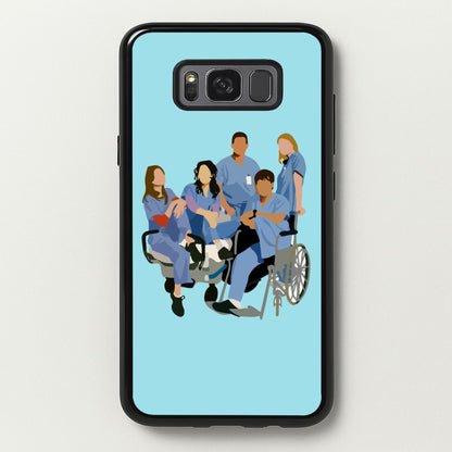Greys Cast  - Grey's Anatomy Phone Case for Galaxy S8