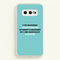 I've Watched Every Episode Of Grey's  - Grey's Anatomy Phone Case for Galaxy S10e