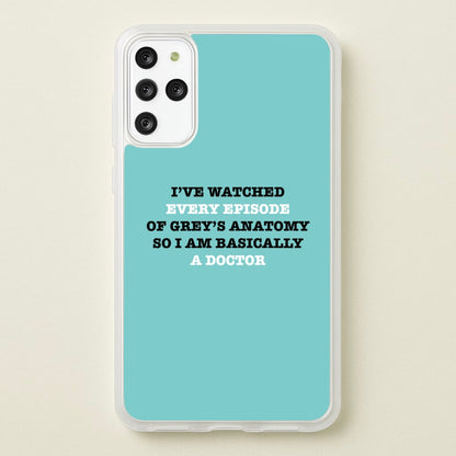 I've Watched Every Episode Of Grey's  - Grey's Anatomy Phone Case for Galaxy S20 Plus