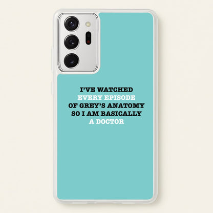 I've Watched Every Episode Of Grey's  - Grey's Anatomy Phone Case for Galaxy Note 20 Ultra