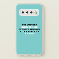 I've Watched Every Episode Of Grey's  - Grey's Anatomy Phone Case for Galaxy S10 Plus