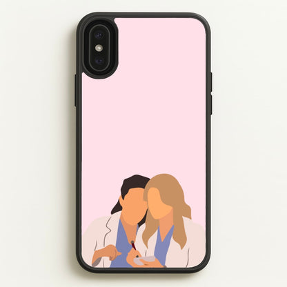 Faceless Characters - Grey's  - Grey's Anatomy Phone Case for iPhone XS Max