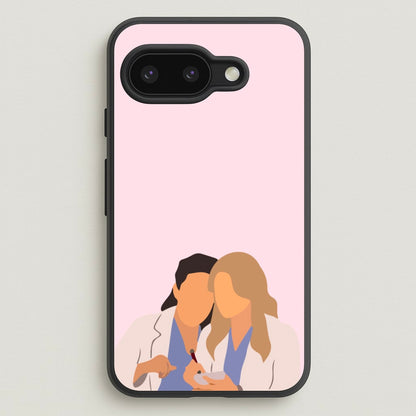 Faceless Characters - Grey's  - Grey's Anatomy Phone Case for Google Pixel 9a