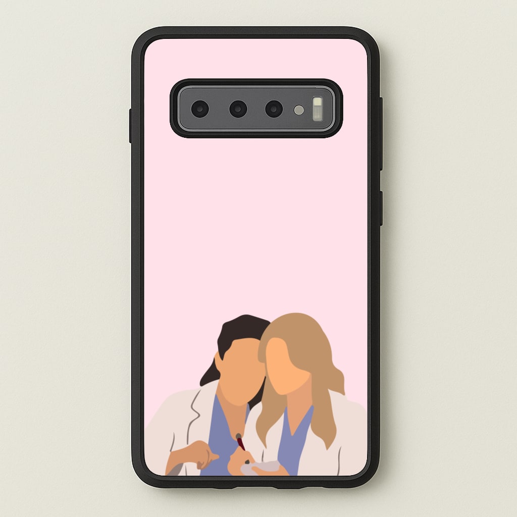 Faceless Characters - Grey's  - Grey's Anatomy Phone Case for Galaxy S10 Plus