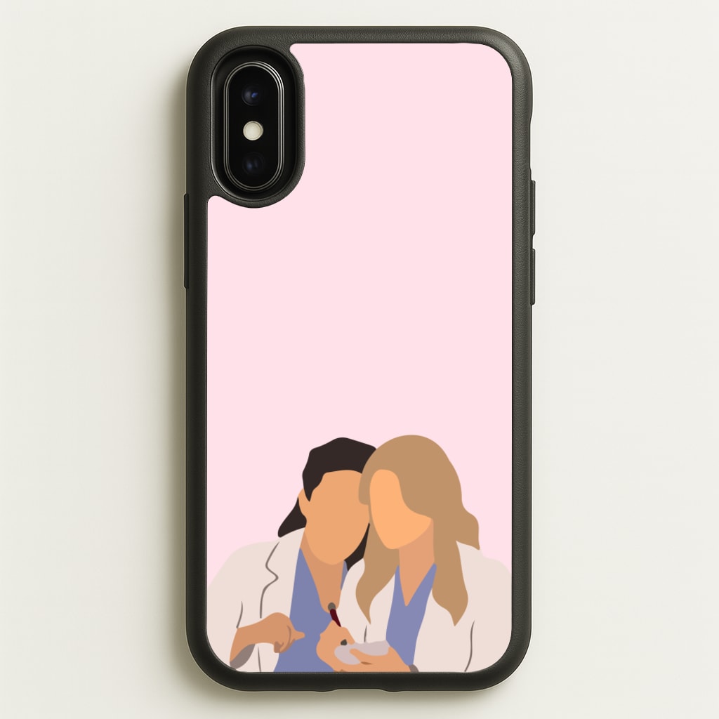 Faceless Characters - Grey's  - Grey's Anatomy Phone Case for iPhone X / XS