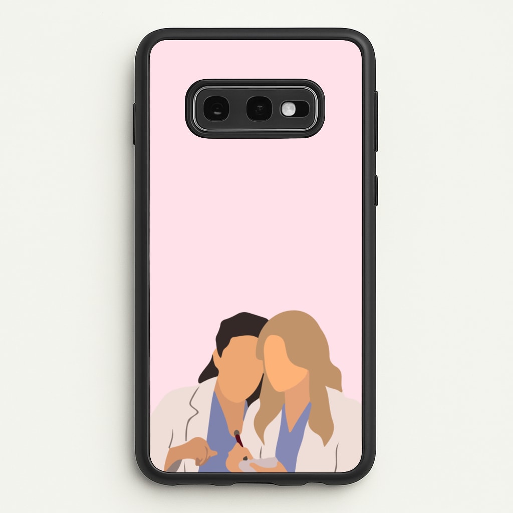 Faceless Characters - Grey's  - Grey's Anatomy Phone Case for Galaxy S10e