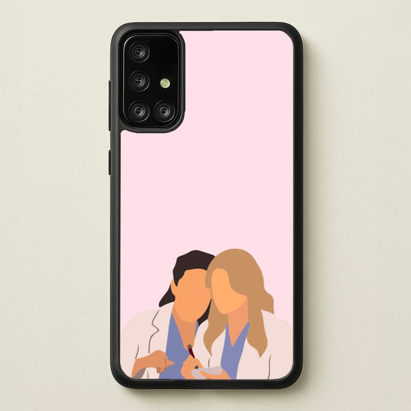 Faceless Characters - Grey's  - Grey's Anatomy Phone Case for Galaxy A71