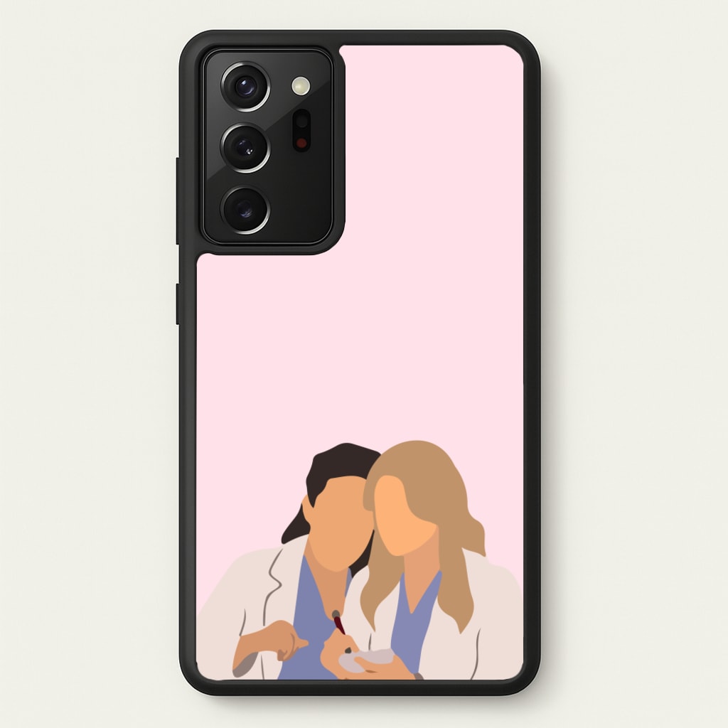 Faceless Characters - Grey's  - Grey's Anatomy Phone Case for Galaxy Note 20 Ultra