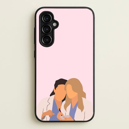Faceless Characters - Grey's  - Grey's Anatomy Phone Case for Galaxy A54