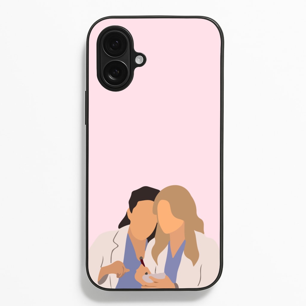 Faceless Characters - Grey's  - Grey's Anatomy Phone Case for iPhone 16 Plus