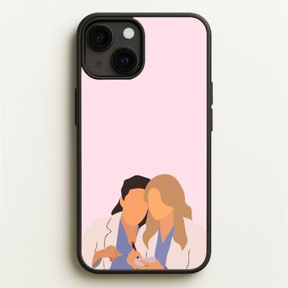 Faceless Characters - Grey's  - Grey's Anatomy Phone Case for iPhone 13