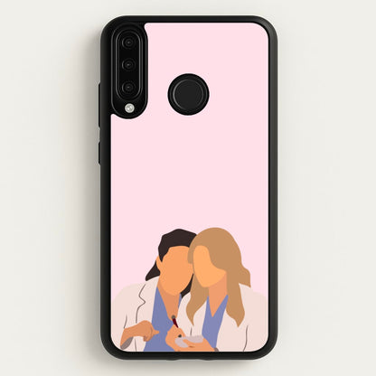 Faceless Characters - Grey's  - Grey's Anatomy Phone Case for Huawei P30 Lite