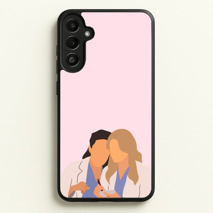 Faceless Characters - Grey's  - Grey's Anatomy Phone Case for Galaxy A36
