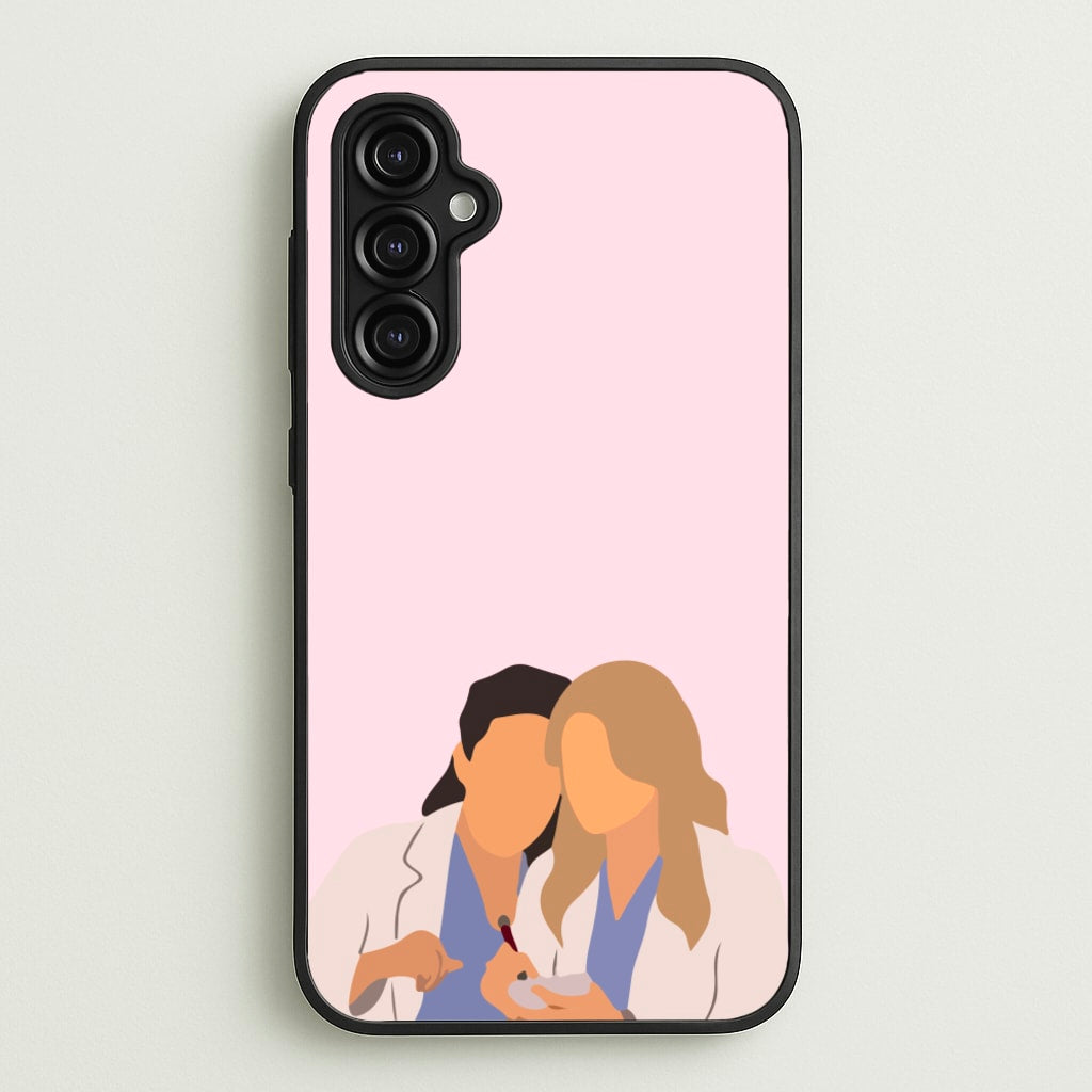 Faceless Characters - Grey's  - Grey's Anatomy Phone Case for Galaxy A14