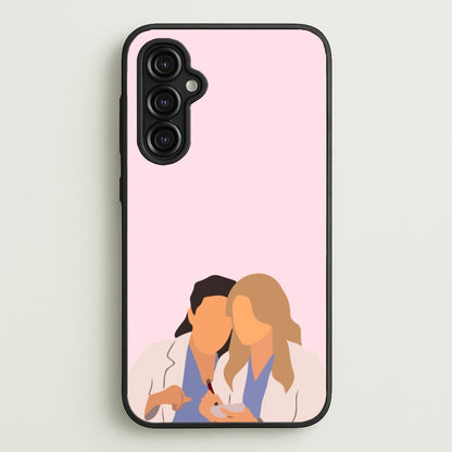Faceless Characters - Grey's  - Grey's Anatomy Phone Case for Galaxy A14