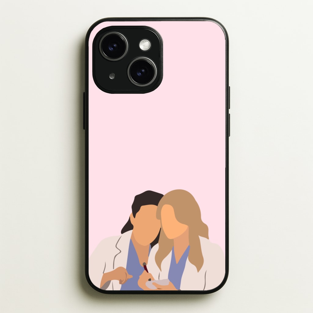 Faceless Characters - Grey's  - Grey's Anatomy Phone Case for iPhone 15 Plus