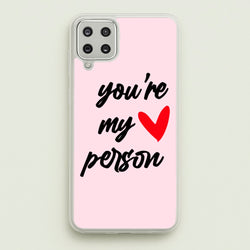 You're My Person Love - Grey's  -  Phone Case for Galaxy A12