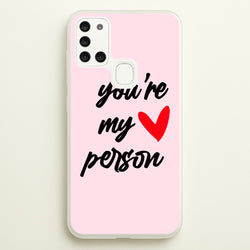 You're My Person Love - Grey's  -  Phone Case for Galaxy A21s