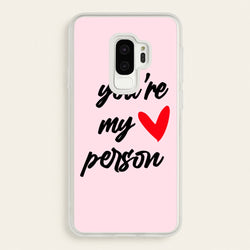You're My Person Love - Grey's  -  Phone Case for Galaxy S9 Plus