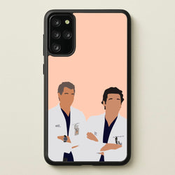 Two Doctors Arm Crossed - Grey's  - Grey's Anatomy Phone Case for Galaxy S20 Plus