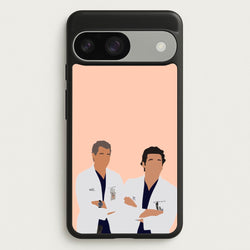 Two Doctors Arm Crossed - Grey's  - Grey's Anatomy Phone Case for Google Pixel 9 / 9 Pro