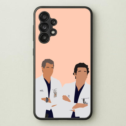 Two Doctors Arm Crossed - Grey's  - Grey's Anatomy Phone Case for Galaxy A13